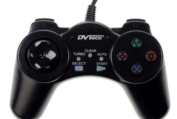 джойстик для PC DVtech shock gear JS 19 черный, проводной