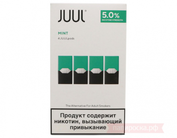 картриджи JUUL  Classic mint