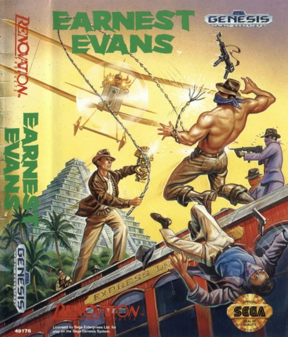 картридж (кассета) на SEGA (сега) Earnest Evans (приключения)