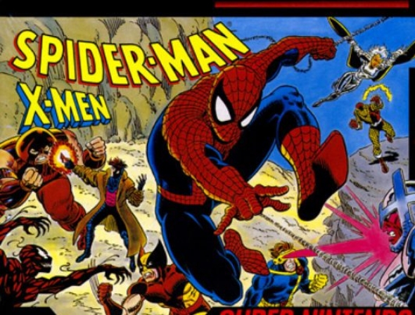 картридж ( кассета )  для MD Portable ( megadrive portable ) Spider-man vs x-men