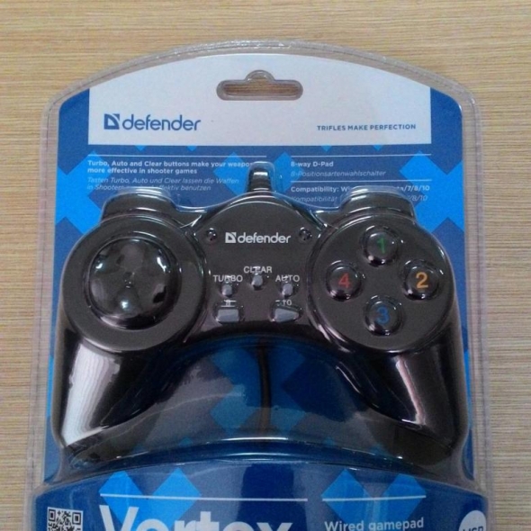 Геймпад DEFENDER Vortex USB