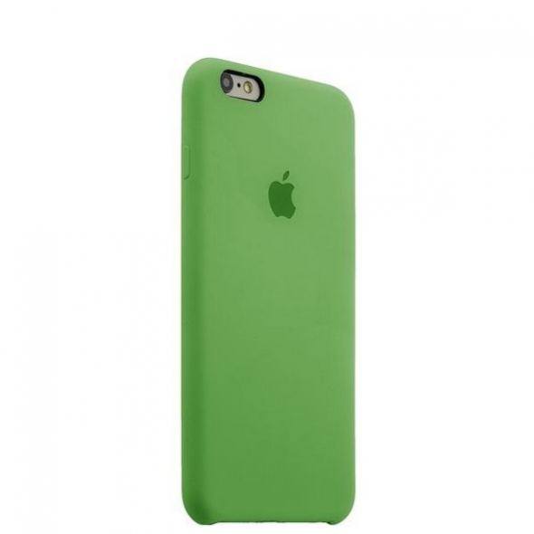 Чехол накладка Sillicone Case  iPhone 7 салатовый LM