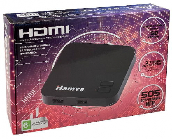 Игровая приставка Hamy 5 505-in-1HDMI (16-8bit)