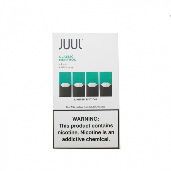 картриджи JUUL  Classic menthol