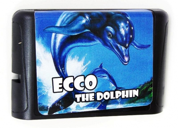 картридж (кассета) на SEGA (сега) Ecco Jr.(экко)