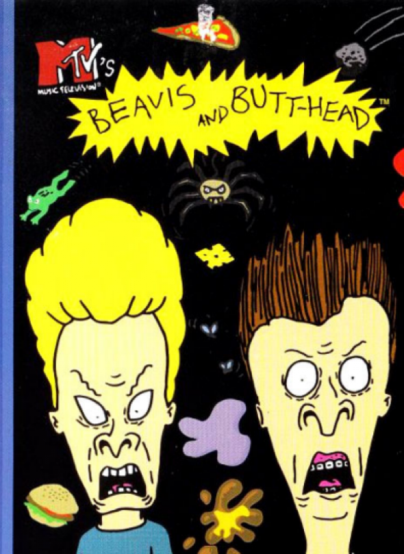 картридж ( кассета )  для MD Portable ( megadrive portable ) Beavis and Butthead