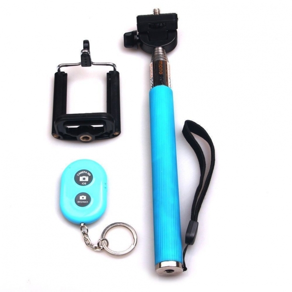 monopod with bluetooth remote z07-1 zt синий