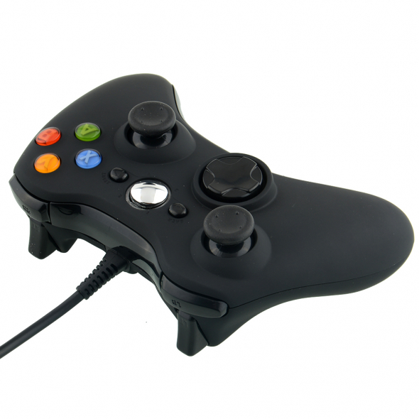 джойстик X-BOX 360 проводной черный