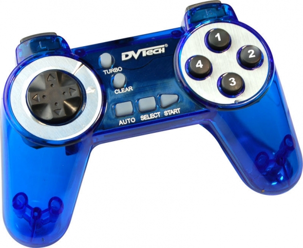 DVtech (дивитетч)JS11 джойстик для компьютера синий