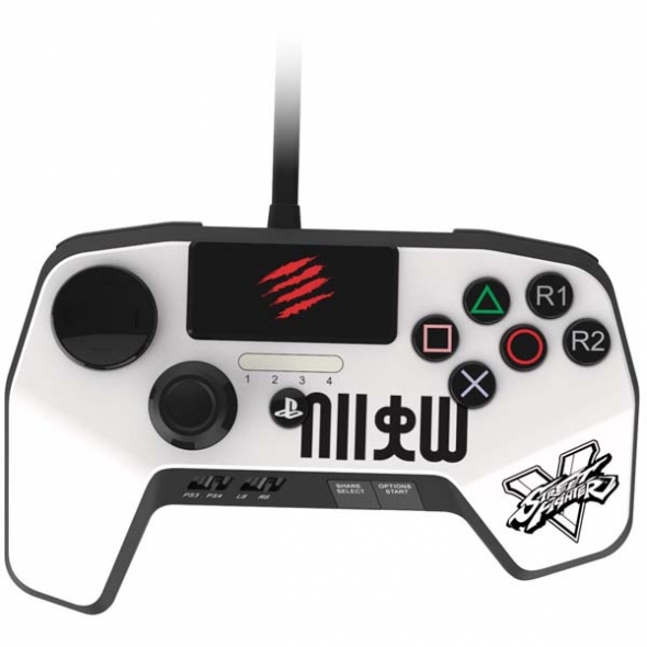 джойстик PS4 / PS3 Controller madcatz FightPad белый