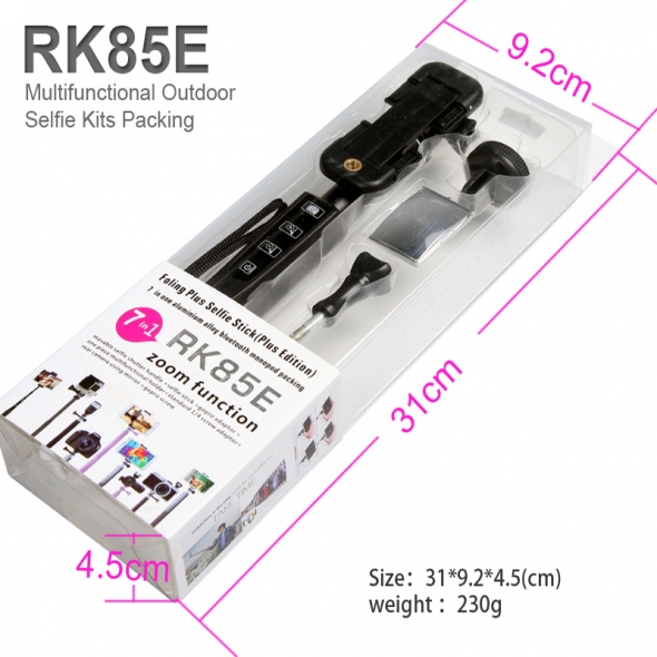 monopod bluetooth 7in1 ZOOM RK85E