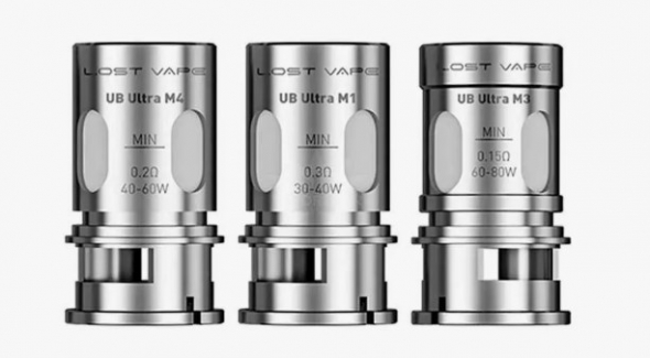 Испаритель Lost Vape UB Ultra V4 М6 0.3om М7 0.2om М8 0.15om