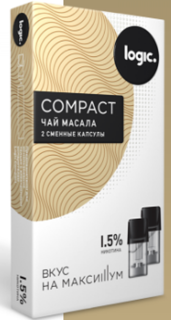 Капсулы Logic Compact ЧАЙ МАСАЛА (1.6 мл)