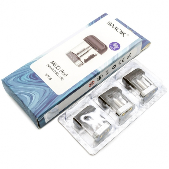 картридж Smok mico pod 0.8 omh Mesh coil