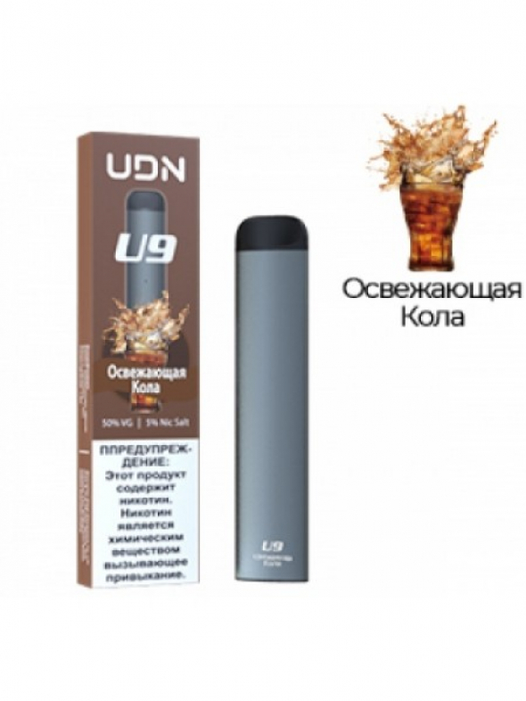 Сигарета электронная (одноразовая)  UDN U9  кола