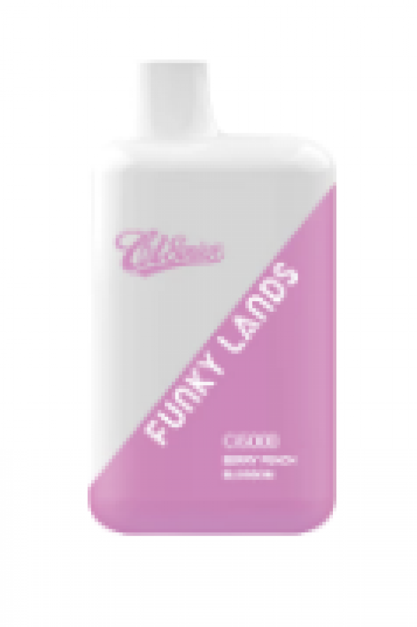 Одноразовая электронная сигарета (одноразка) Funky Lands Ci5000 до 5000 тяг Berry Peach Blossom - Ягоды персик дв