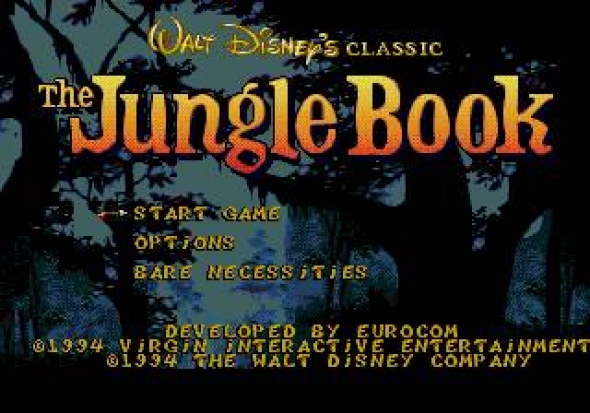 картридж (касcета) на SEGA (сега)  Jungle book