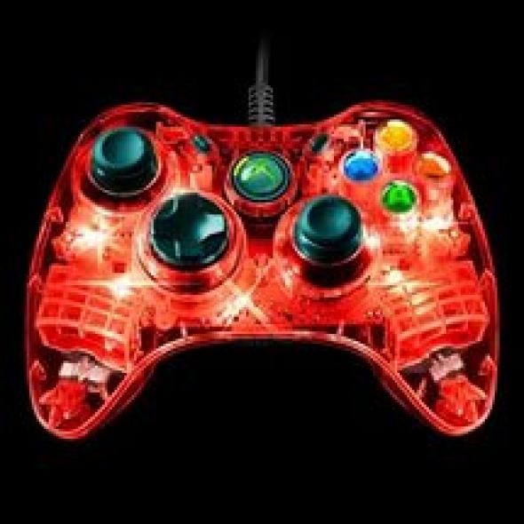 джойстик для Xbox 360 (ИксБокс 360) проводной с подсветкой