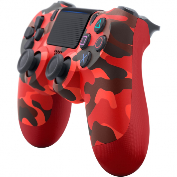 джойстик PS4 Dual Shock Wireless Camouflage Red V2