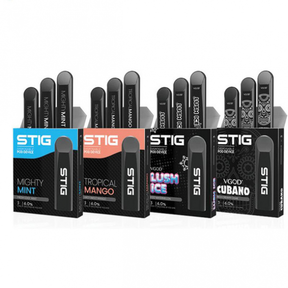 Сигарета электронная (одноразовая) VGOD STIG 60 mg mango