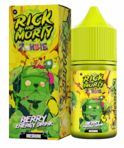 жидкость для электронных сигарет Rick and Morty Salt Zombie Ягодный Энергетик 30мл 20 Medium