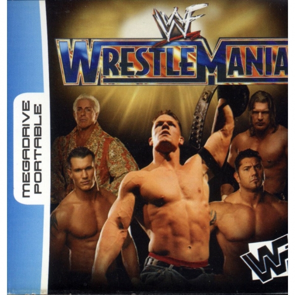 картридж ( кассета )  для MD Portable ( megadrive portable ) Wrestle Mania