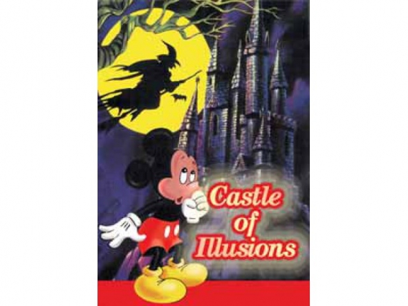 картридж (касcета) на SEGA (сега) Castle of illusion