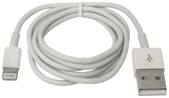 Кабель DEFENDER ACH01-03H, для Apple (Iphone 5 и Ipad Mini) - USB(AM)-Lightning(M), 1м.