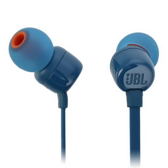 Внутриканальные наушники JBL T110 синие
