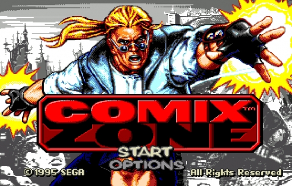 картридж (кассета) на SEGA (сега) Comix Zone