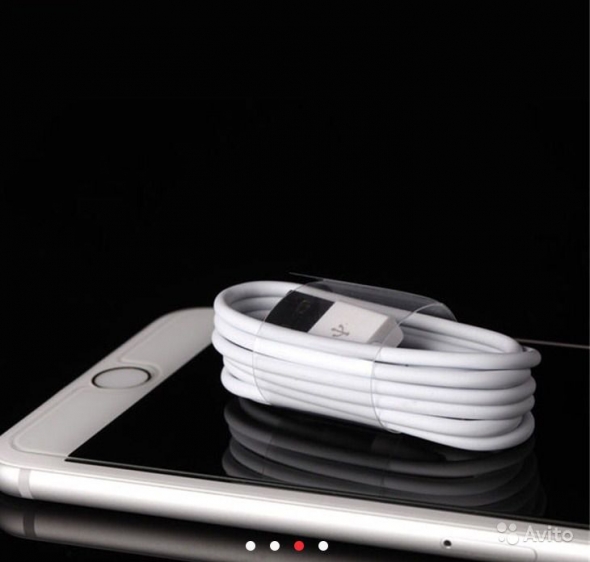 кабель iPhone 5 1м Vention (белый)