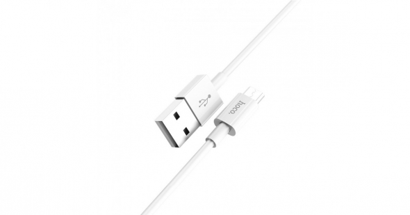 кабель usb - микро HOCO x23 Skilled белый