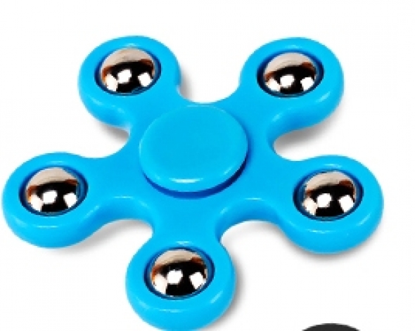 Spinner ( Спиннер ) с металлическими шариками синий