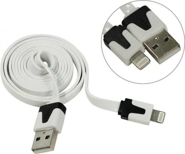 Кабель DEFENDER ACH01-03P, для Apple - USB(AM)-Lightning(M), 1м.
