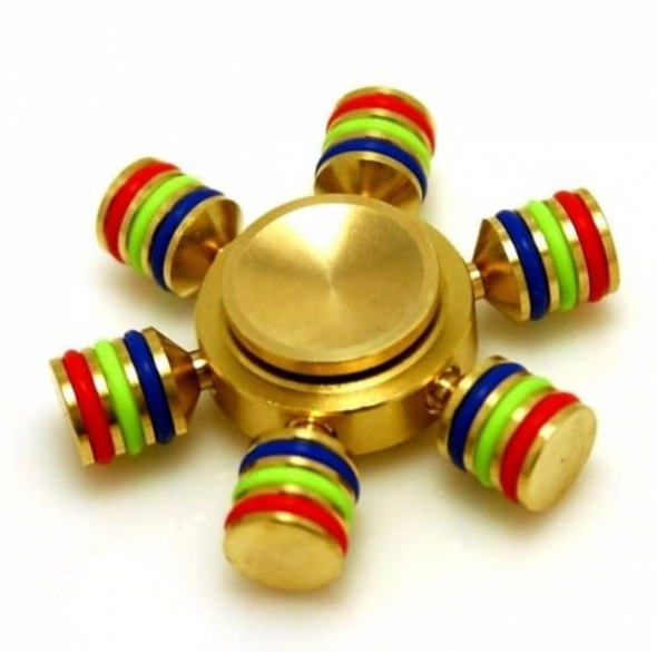 Spinner ( Спиннер ) антистресс металлический точечный 009921