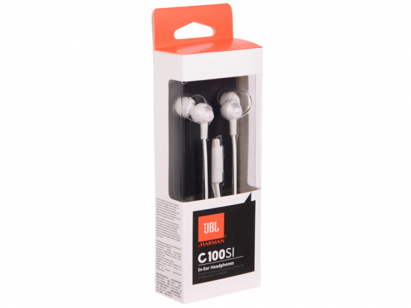 Гарнитура JBL C 100 SIU, белая