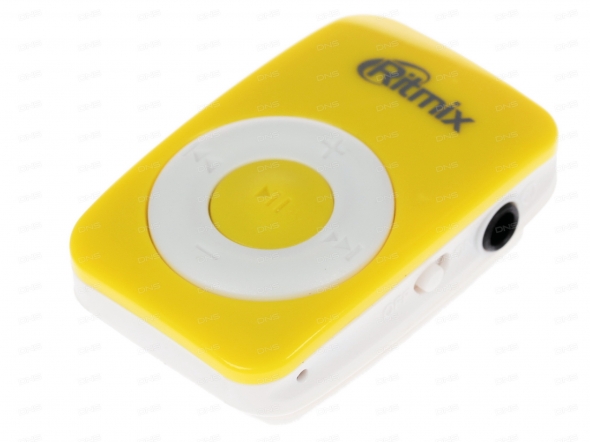MP3 плеер Ritmix RF-1010 желтый