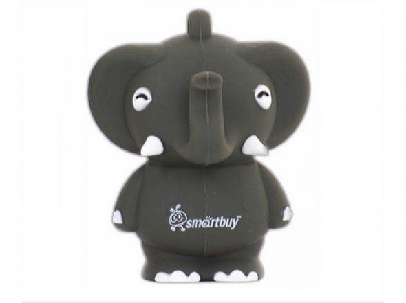 Флеш-накопитель USB  16GB  Smart Buy  Wild series  Elephant