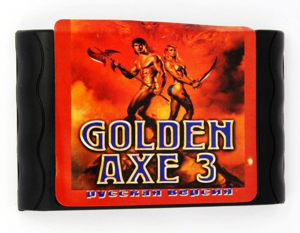 картридж (касcета) на SEGA (сега) Golden axe 3