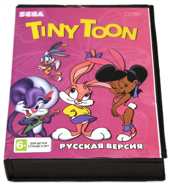 картридж (касcета) на SEGA (сега) Tiny toon