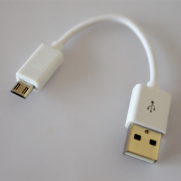 USB на micro металл (короткий)