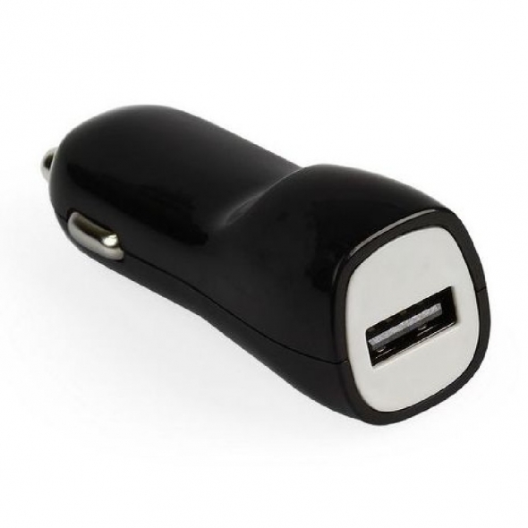 Автомобильное зарядное устройство SMARTBUY NOVA MKII, черное, 2.1А, 1USB