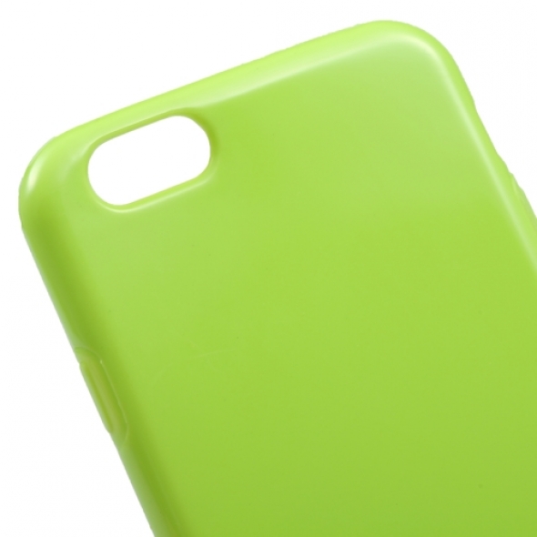 Чехол накладка Sillicone Case  iPhone 6s / 6 салатовый LM