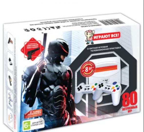 Игровая приставка  Robocop 80 в 1