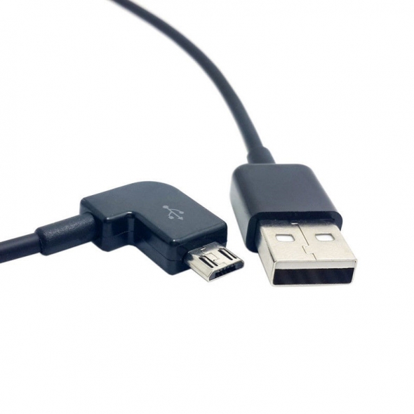 Кабель micro (с гнутым usb)