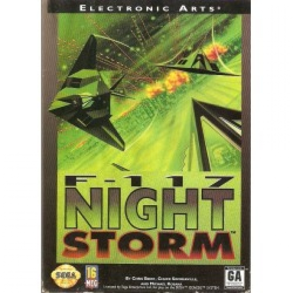 картридж (касcета) на SEGA (сега) F-117 night storm