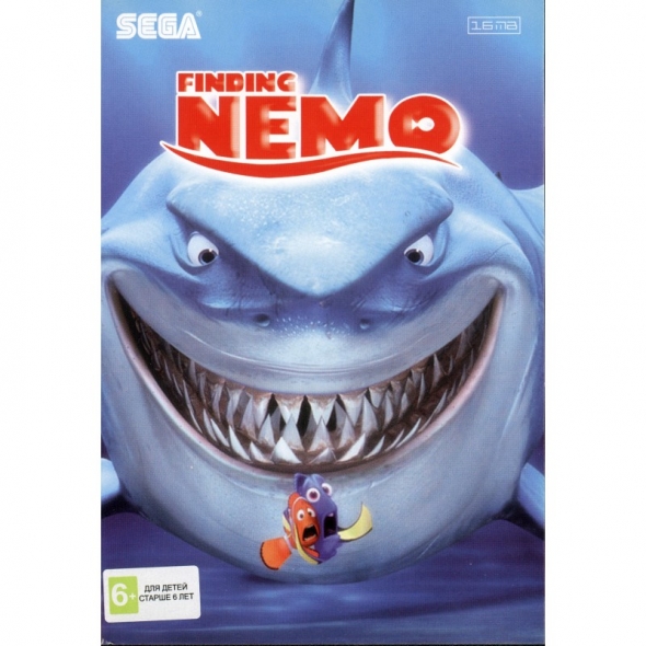 картридж (касcета) на SEGA (сега) finding nemo "Поиски Немо"