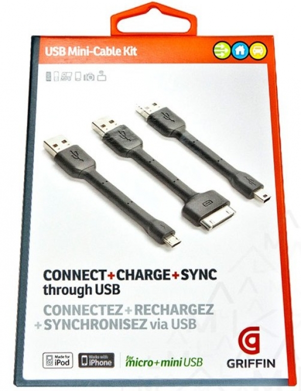 зарядка  Griffin connect + charge + sync