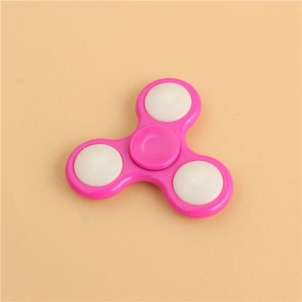 Spinner ( Спиннер ) светящийся антистресс розовый