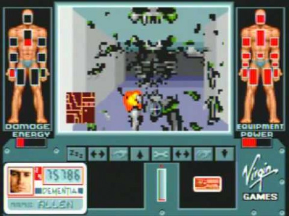 картридж (касcета) на SEGA (сега) Cyber-cop